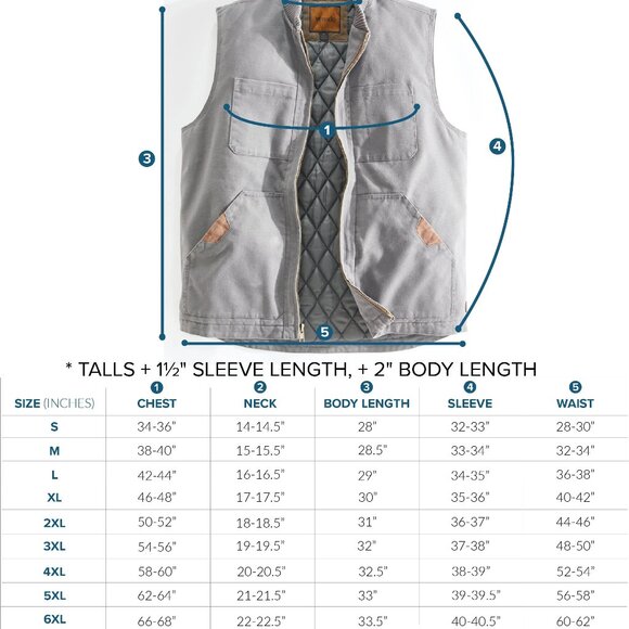 Concealed Carry Canvas Vest - Brown | XLT - Picture 6 of 6